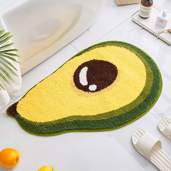 Tapete de banho de pedra de banho de espuma de memória de paralelepípedos tapetes de banheiro absorventes de água